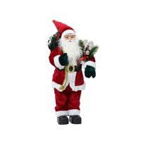 Kerstversiering Decoris Kerstman 17 X 10 X 30 cm