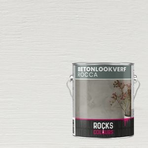 Betonlook verf Rocca Wit - Creme