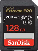 Sandisk SDXC geheugenkaart - 128GB - ExtremePro - U3