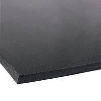 COBA Europe NES00008C Neoprengummi Industrieel rubber (b x h) 1.4 m x 25 mm (Stukgoed) Zwart - thumbnail