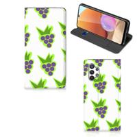 Samsung Galaxy A32 4G | A32 5G Enterprise Editie | Flip Style Cover | Druiven
