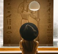 Egyptische god seth raambekleding origineel Egyptische god seth raambekleding origineel