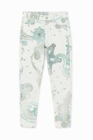 Skinny enkeljeans - WHITE - 40