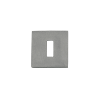 HDD Pro Sleutelplaatje Square 53 Mm Inox Look