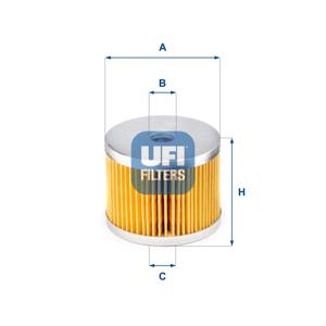 UFI Brandstoffilter 26.652.00