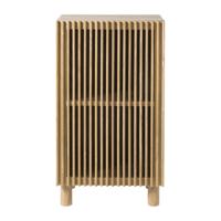 Kast Japandi met deur - bruin - 80x45x33 cm Kast Japandi met deur - bruin - 80x45x33 cm