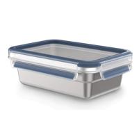 Tefal n1150410 masterseal vershoudbakje 0.8l rvs/blauw