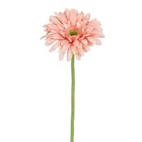Kunstbloem Gerbera Floral - H60 cm - roze - kunststof - stelen kunstbloemen - boeket - bloemetjes