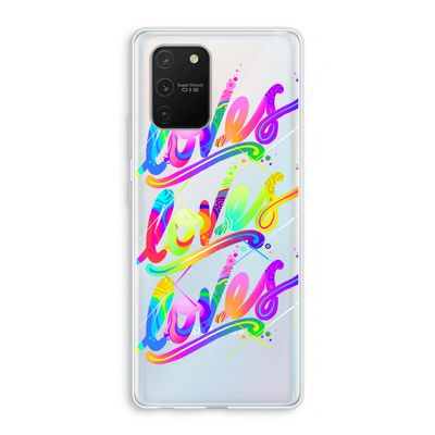 Loves: Samsung Galaxy S10 Lite Transparant Hoesje