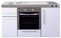 MPB 150 Wit met koelkast en oven RAI-933 - thumbnail