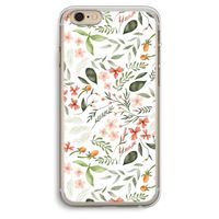 Sweet little flowers: iPhone 6 Plus / 6S Plus Transparant Hoesje