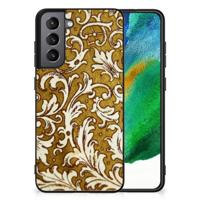 Back Cover Samsung Galaxy S21FE Barok Goud