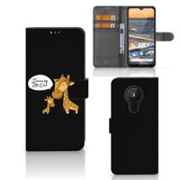 Nokia 5.3 Leuk Hoesje Giraffe