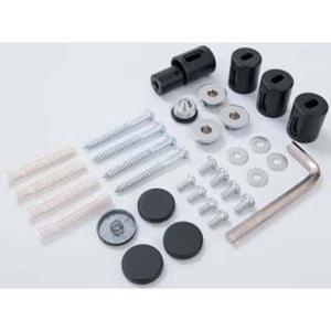 Thermrad | Bevestigingsset | Reserve | Mat zwart