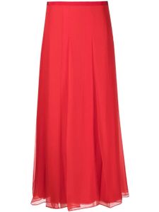 Gucci silk midi skirt - Rouge