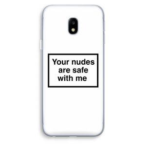 Safe with me: Samsung Galaxy J3 (2017) Transparant Hoesje