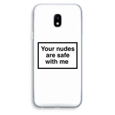 Safe with me: Samsung Galaxy J3 (2017) Transparant Hoesje