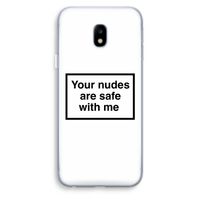 Safe with me: Samsung Galaxy J3 (2017) Transparant Hoesje