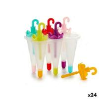 Ijsvorm Leknes CN71546-1 CN71546-1 Blauw Rood Groen Paars Oranje Roze Polypropyleen 11 x 16,5 x 16 cm 16 x 16,5 x 11 cm Paraplu