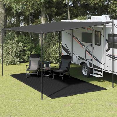 VidaXL Tenttapijt 250x450 cm zwart