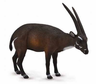 Collecta wilde dieren: saola 8,5 cm donkerbruin Collecta wilde dieren: saola 8,5 cm donkerbruin