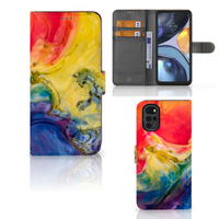 Hoesje Motorola Moto G22 Watercolor Dark - thumbnail