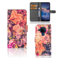 Nokia 5.4 Hoesje Bosje Bloemen - thumbnail