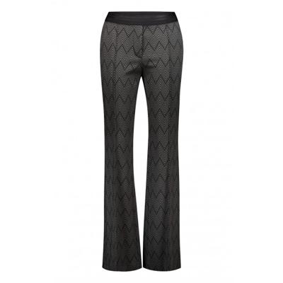 Gardeur - Zwart | Dames | Broek | Zwart | 46 | regular | Kamst mode