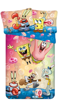 SpongeBob Dekbedovertrek Patrick, Shanley, Plankton, Octo, Gerrit & Mr Crabs 140 x 200 cm - thumbnail