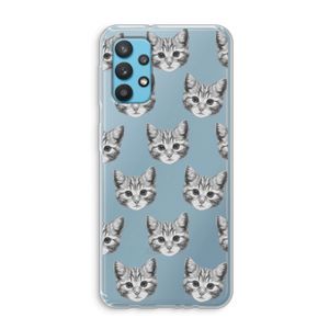Kitten: Samsung Galaxy A32 4G Transparant Hoesje