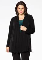 Yoek Vest met knopen | Zwart | Maat 54/56