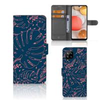 Samsung Galaxy A42 5G Hoesje Palm Leaves | Portemonnee hoesje