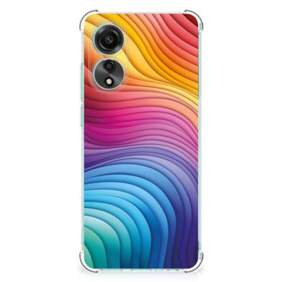 Shockproof Case voor OPPO A78 4G Regenboog Shockproof Case voor OPPO A78 4G Regenboog