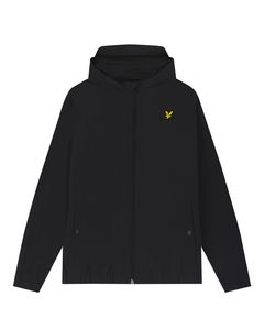 Lyle & Scott Zomerjas met capuchon - Jet zwart