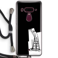 Musketon Painter: HTC U12+ Transparant Hoesje met koord