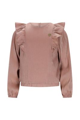 Le Chic winter blouse meisjes - bruin/rood - Every