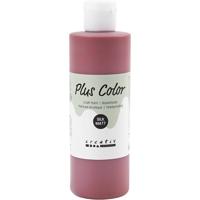 Plus Color acrylverf, antiek rood, 250 ml/ 1 fles
