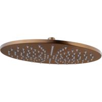 Wiesbaden Caral Hoofddouche - Rond - 25x0.8cm - Geborsteld Brons - Koper