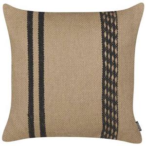 Beliani - DESALIX - Sierkussen - Beige - 45 x 45 cm - Jute