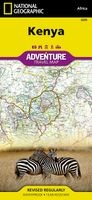 Wegenkaart - landkaart 3205 Adventure Map Kenya - Kenia | National Geo - thumbnail