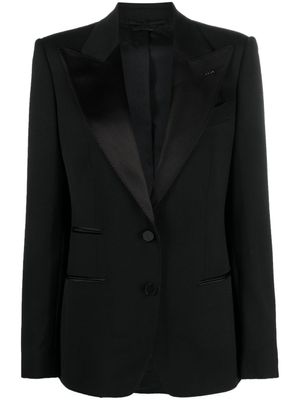 TOM FORD blazer à simple boutonnage - Noir
