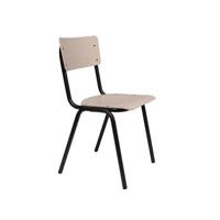 Zuiver Back To School Eetkamerstoelen Mat Beige - Set van 4