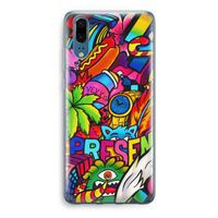 Represent: Huawei P20 Transparant Hoesje
