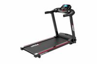 MegaGoods Sprint Pro - Elektrische loopband inklapbaar met armleuningen - 1-12 km/u - LCD display met 12 programma&apos;s - Hellingsfunctie - Incl. Flessen / Tablethouder - Bluetooth met speakers