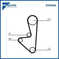 Requal Distributieriem kit RTK009