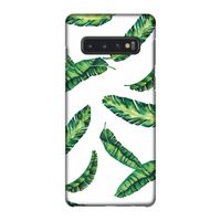 Lange bladeren: Samsung Galaxy S10 4G Volledig Geprint Hoesje