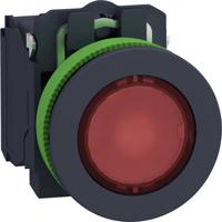 Schneider Electric XB5FW34G5 Verlichte druktoets Terugstelbaar 600 V 3 A 1x NO, 1x NC IP66, IP67, IP69, IP69K 1 stuk(s)