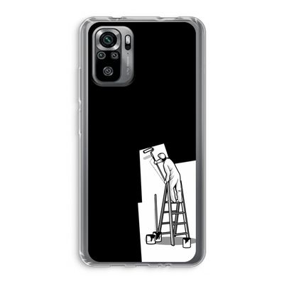 Musketon Painter: Xiaomi Redmi Note 10S Transparant Hoesje