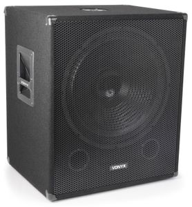 Vonyx SMW18 1000W 18" Passieve PA Subwoofer