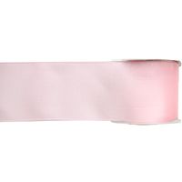 1x Roze satijnlint rollen 2,5 cm x 25 meter cadeaulint verpakkingsmateriaal   - - thumbnail